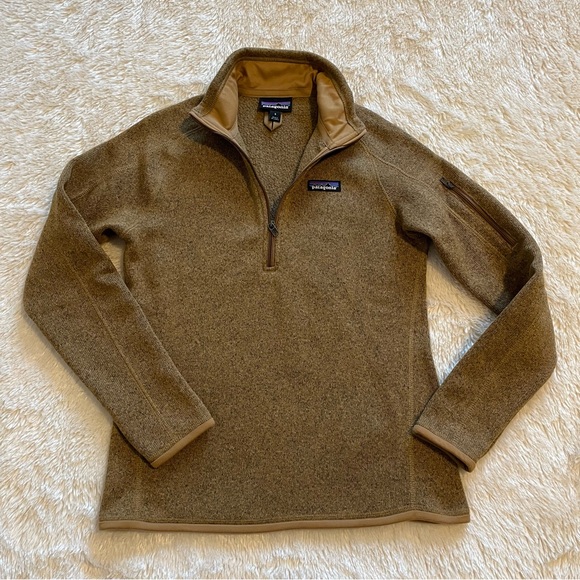 Patagonia Women's Better Sweater® 1/4-Zip Fleece - Nest Brown - Small - Picture 1 of 8